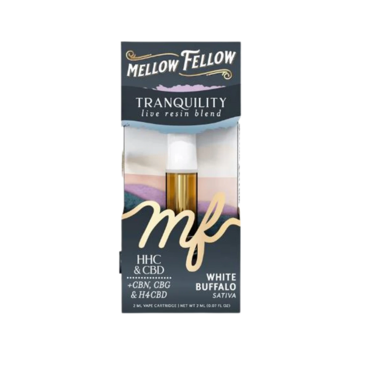 Mellow Fellow 2ml Live Resin Cartridge White Buffalo